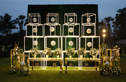 Backdrop and Photo-op — Sangeet decor — Zuri